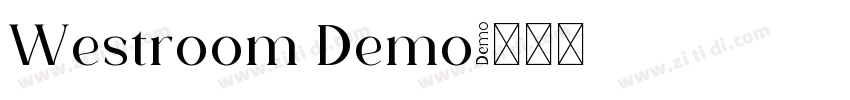 Westroom Demo字体转换